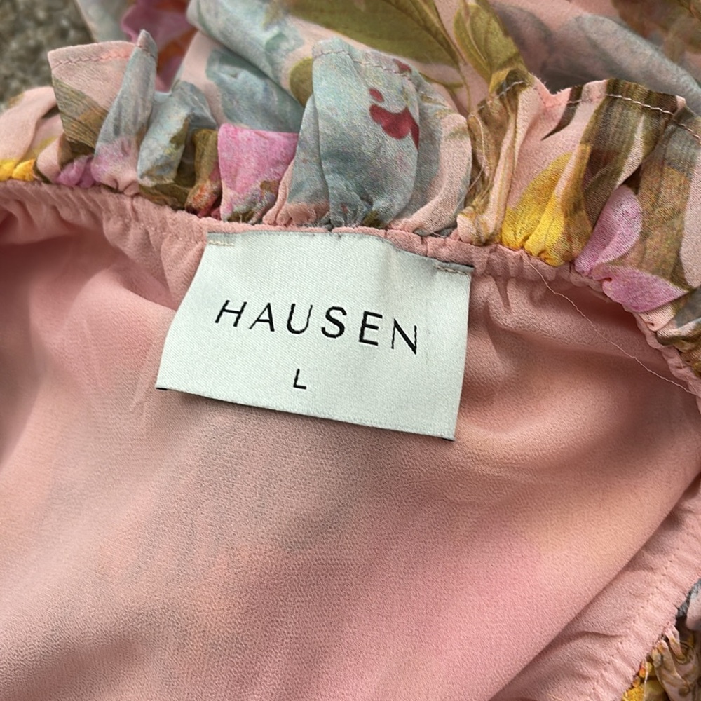 HAUSEN FLORAL RUFFLE SPRING DRESS - Picture 3 of 3